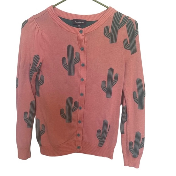 Modcloth Sweaters - 🌵MODCLOTH CACTUS BUTTON DOWN CARDIGAN